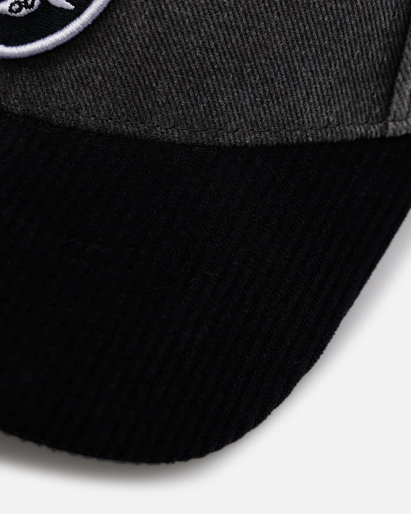 47 Brand Las Vegas Raiders 'Apollo Corduroy' 47 Offside DT Strapback Black