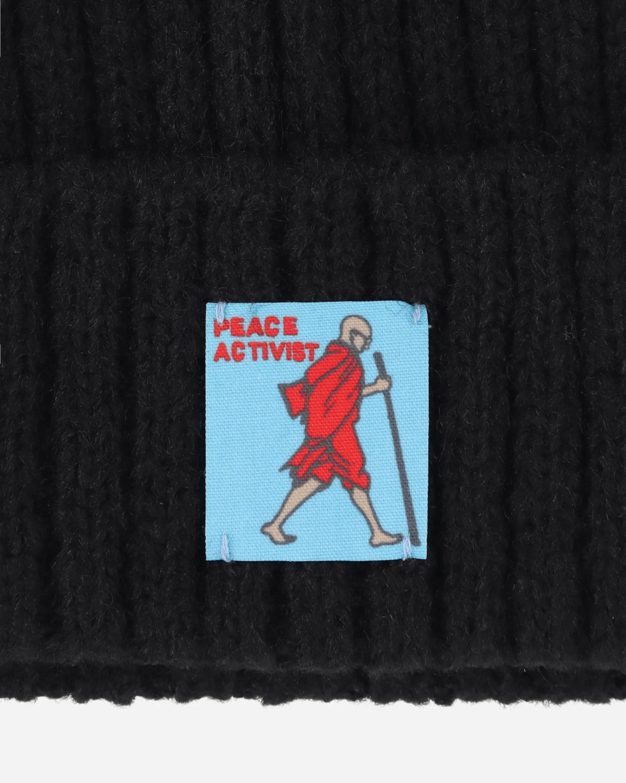 5G Wool Knit Cap Black