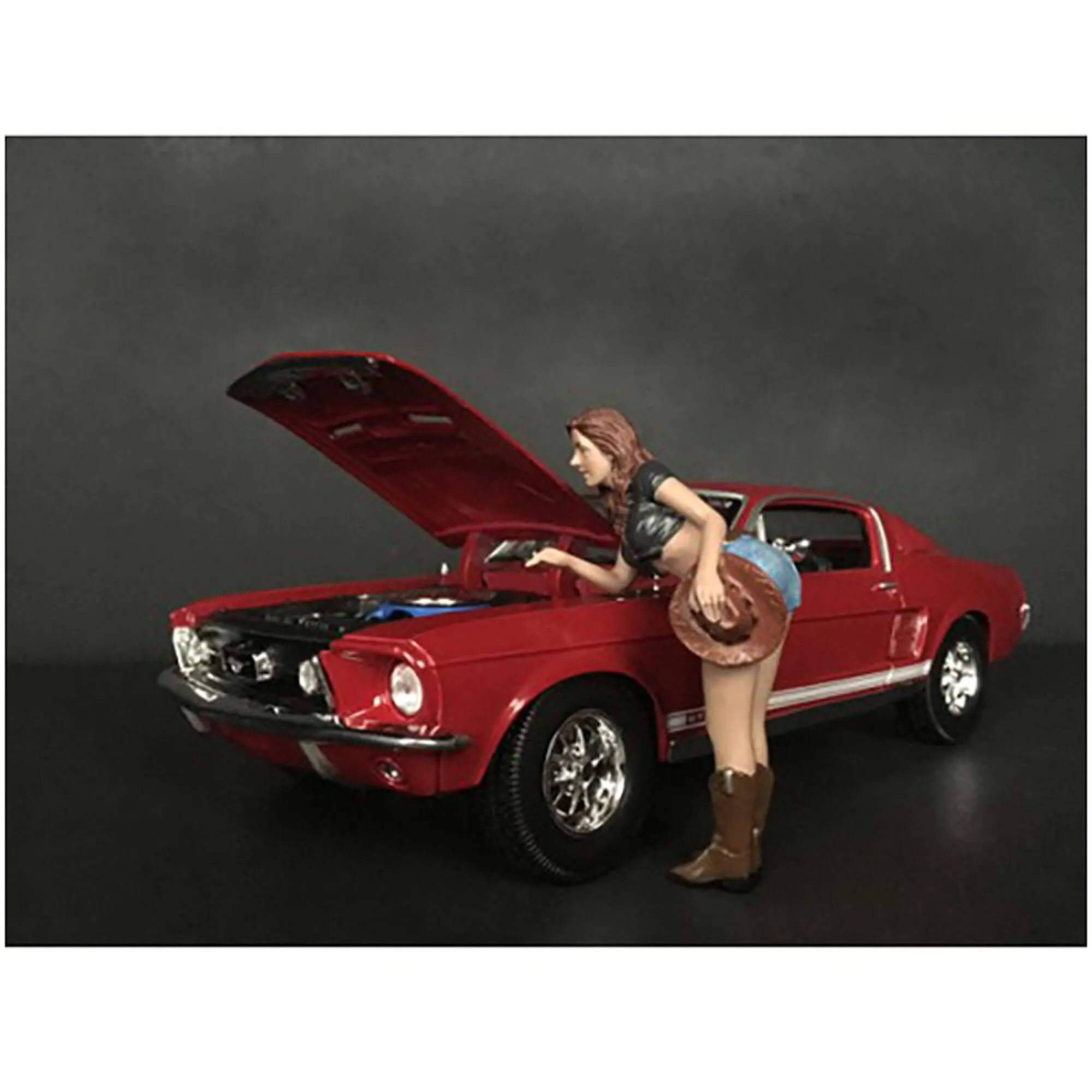 American Diorama Figurine V - The Western Style for 1/18 Scale Models Blister Pack
