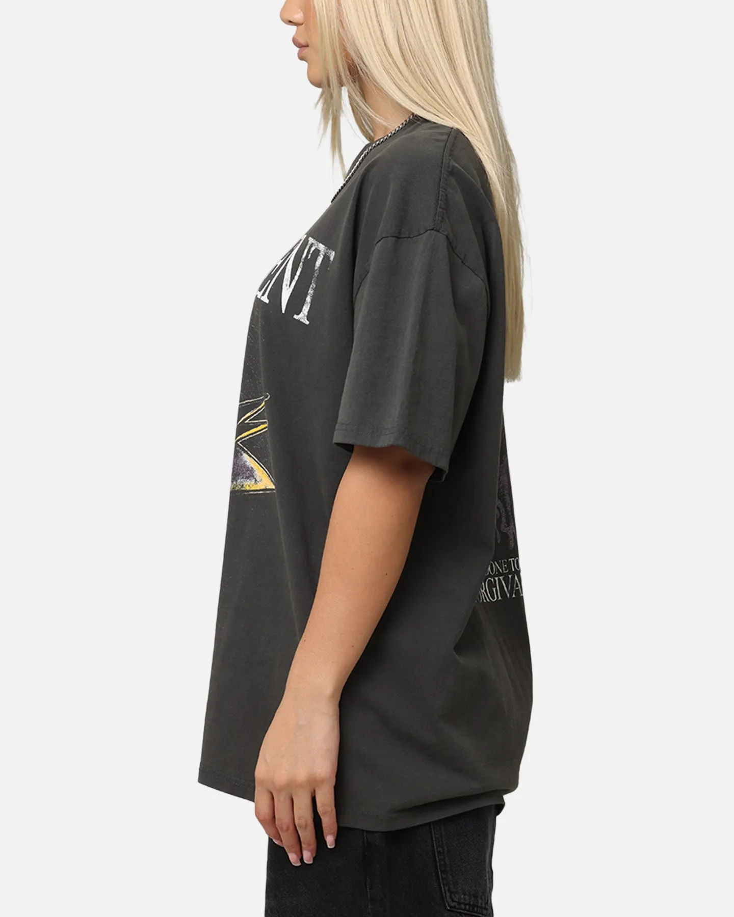 American Thrift Disney Maleficent Heavy T-Shirt Black Wash