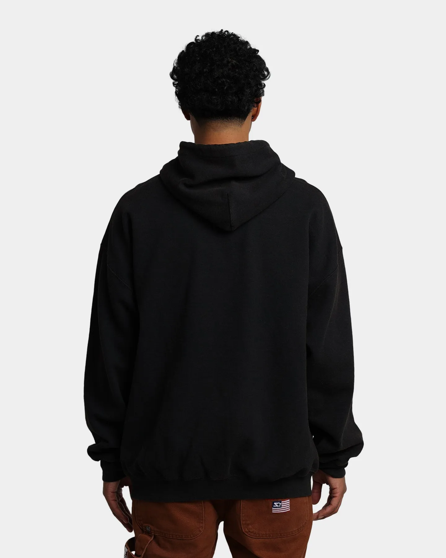 American Thrift X Harry Potter Lord Voldemort Vintage Hoodie Black Wash