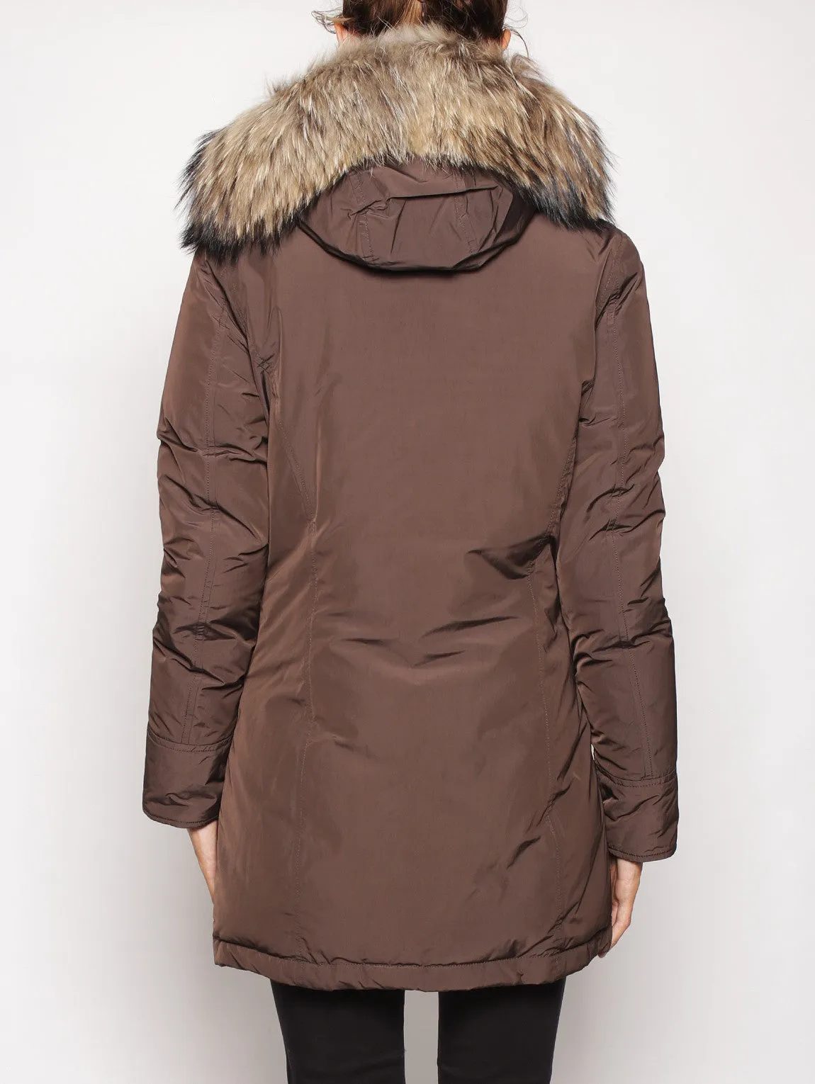 Arctic Parka in Brown Shape Memory