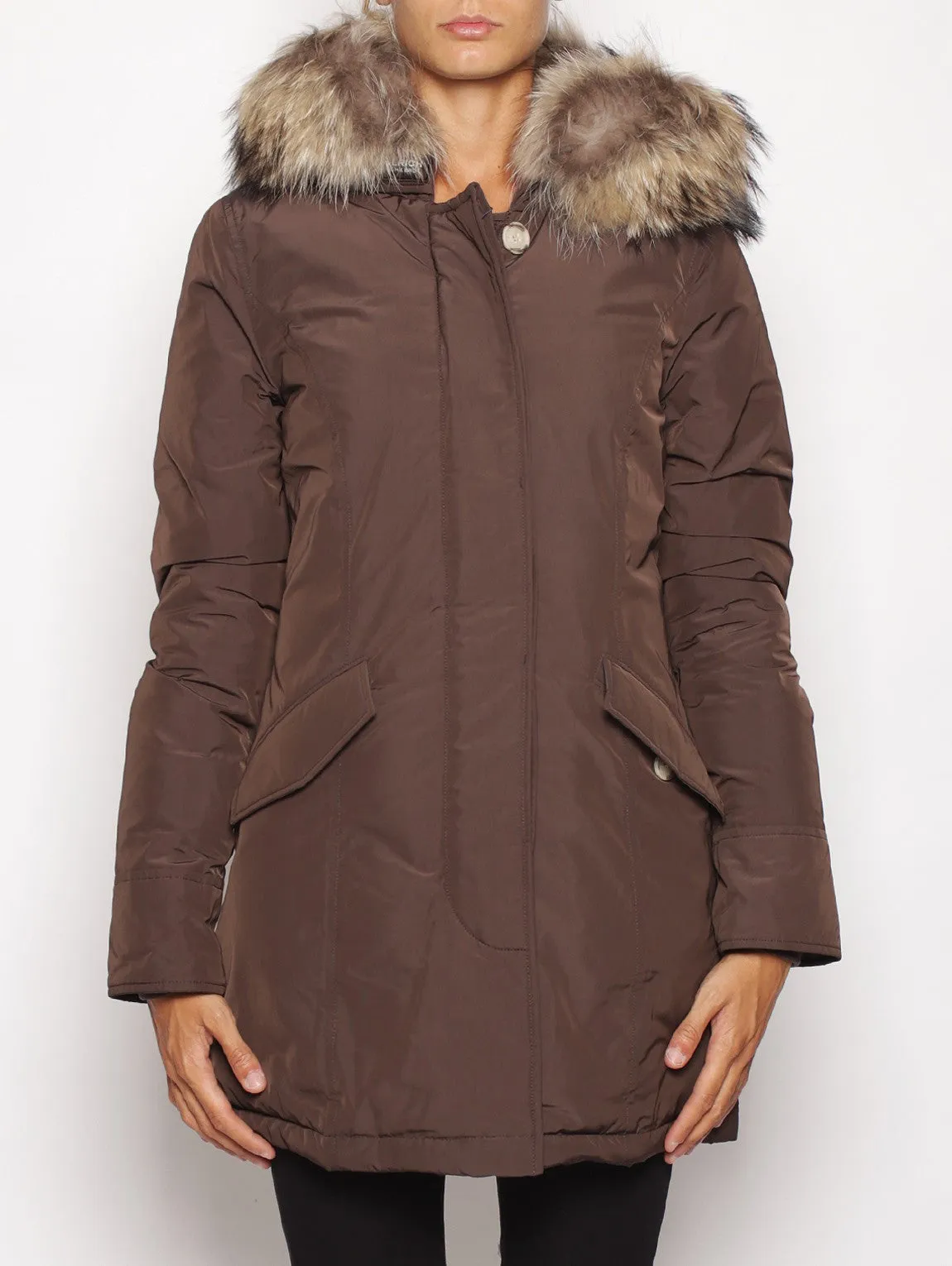 Arctic Parka in Brown Shape Memory