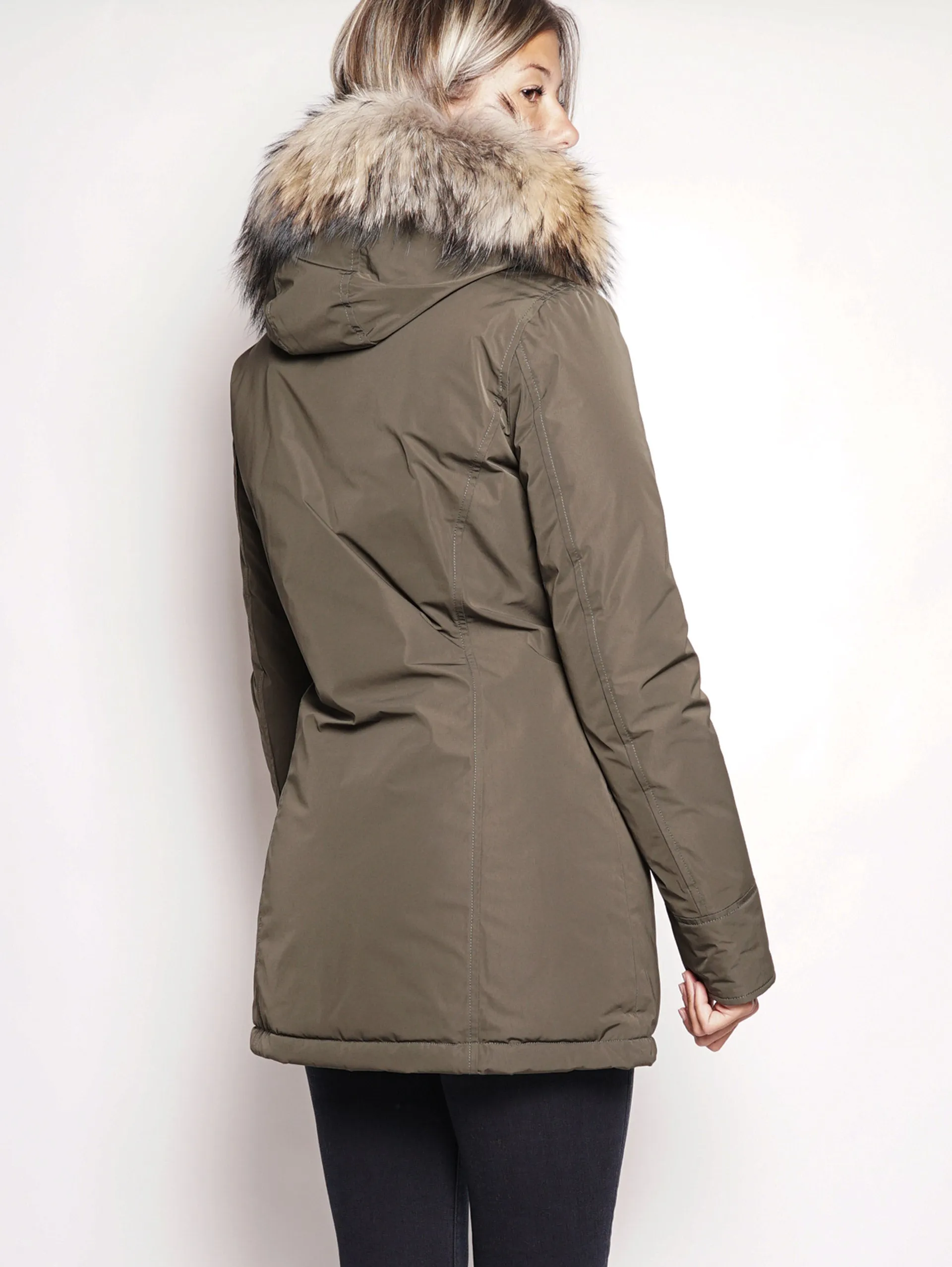 Arctic Parka in Green Shape Memory