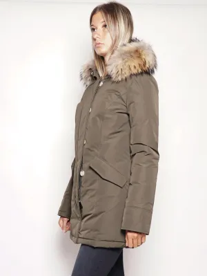 Arctic Parka in Green Shape Memory