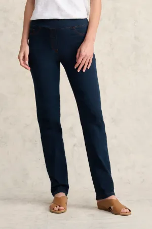 Bengajean® Good Earth Cotton® Straight Leg - Denim Blue