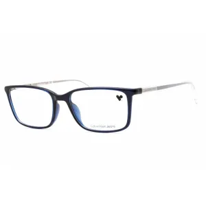 Calvin Klein Jeans Men's Eyeglasses - Blue Full Rim Rectangular Frame | CKJ22616 400