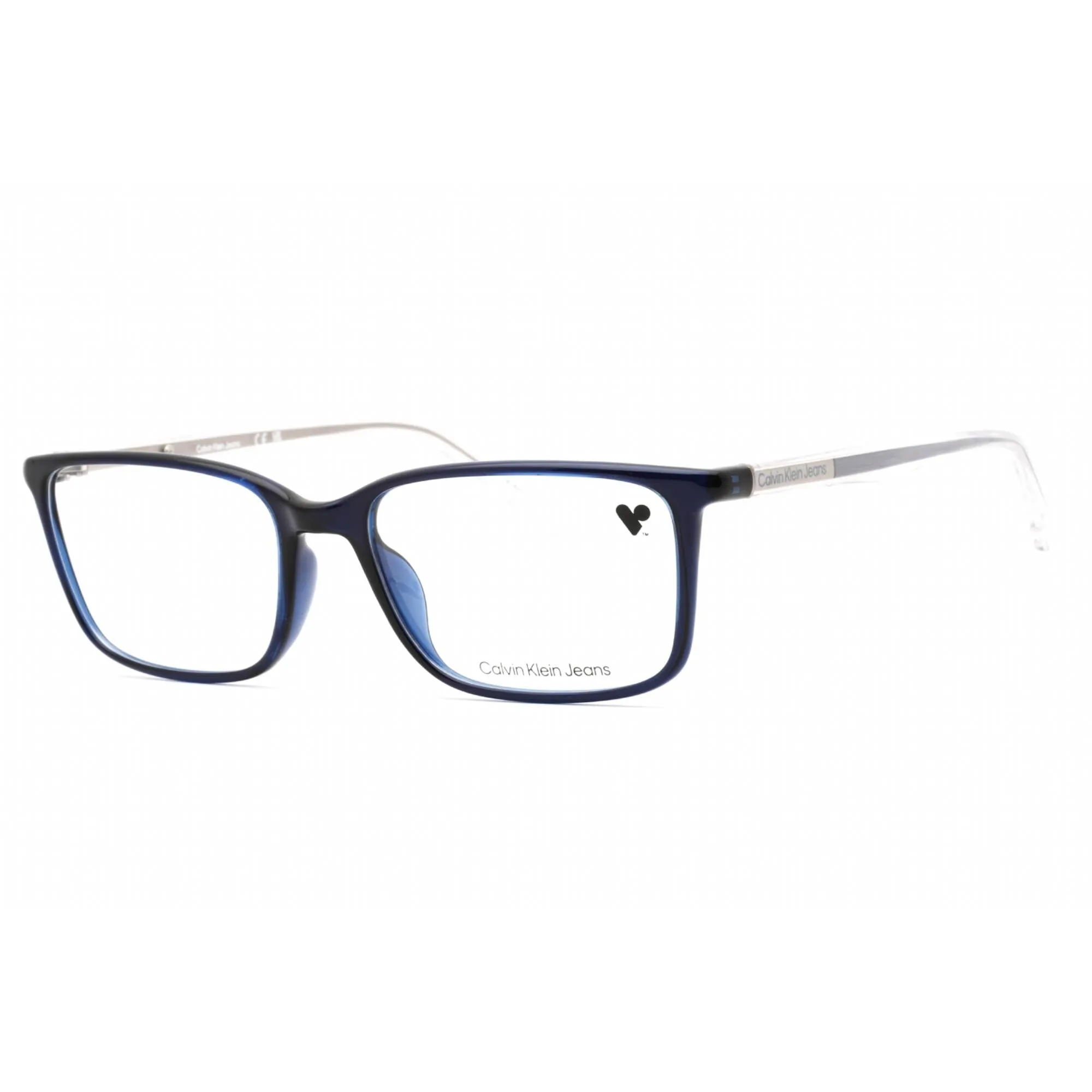 Calvin Klein Jeans Men's Eyeglasses - Blue Full Rim Rectangular Frame | CKJ22616 400