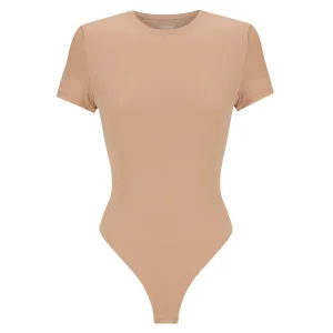 Classic Tee Bodysuit - Nude