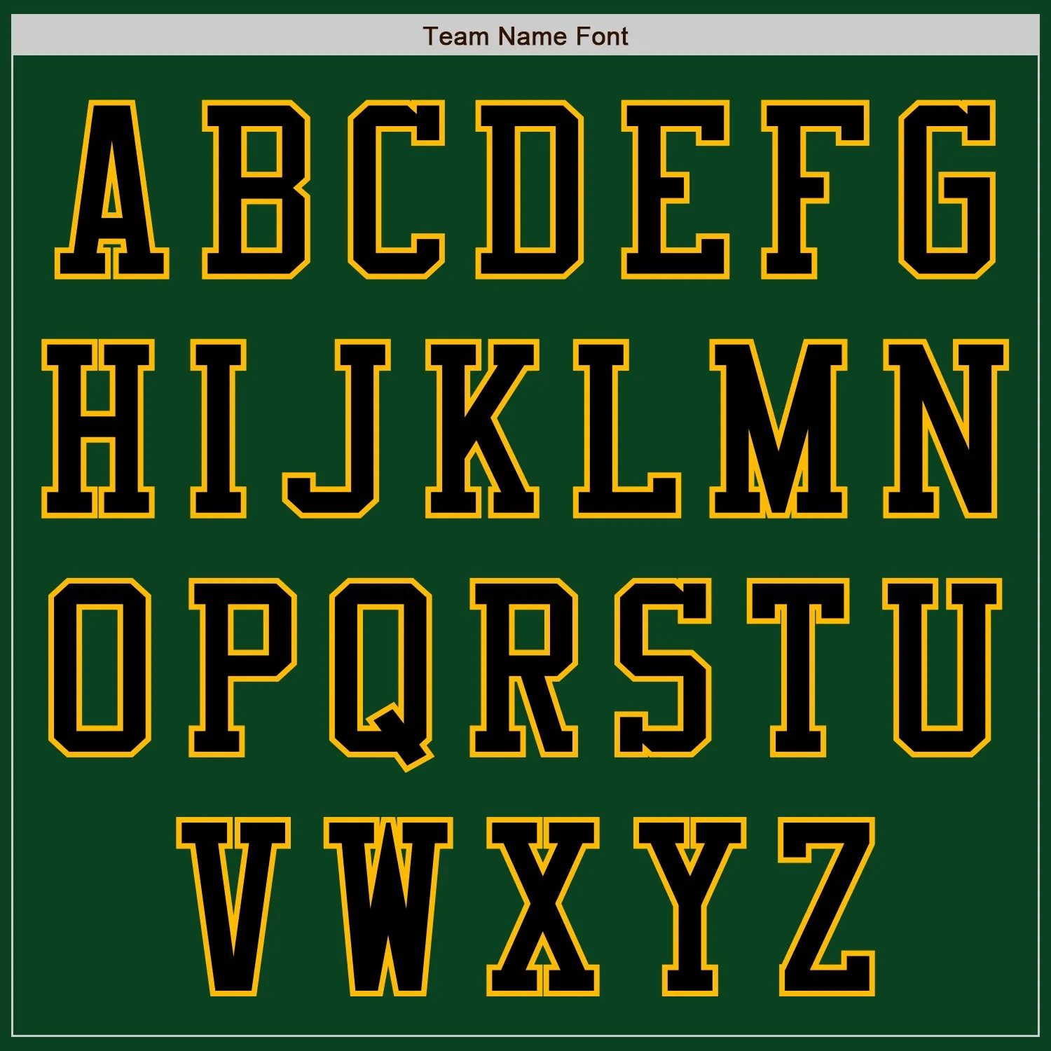 Custom Green Black-Gold Authentic Baseball Jersey
