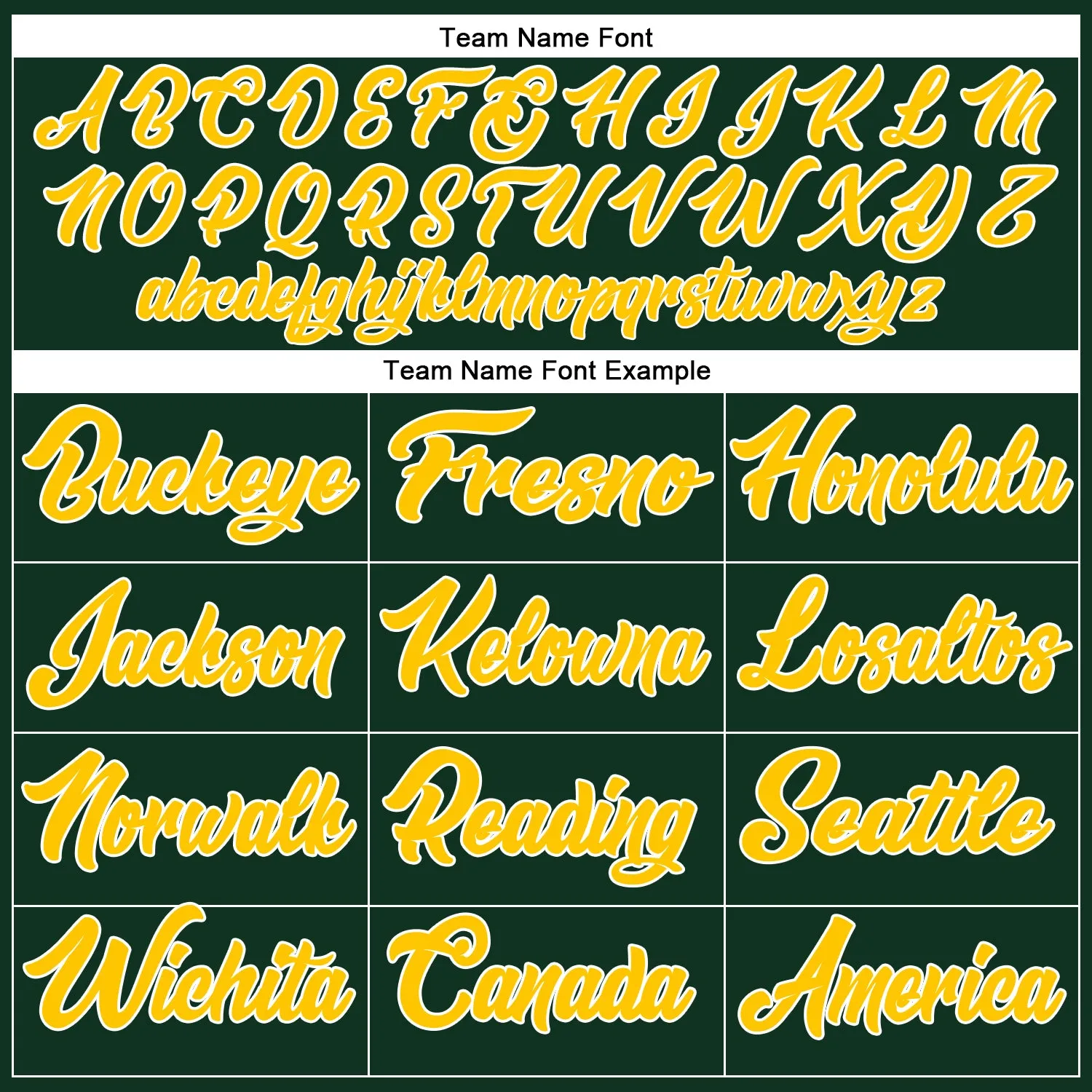 Custom Green Gold-White Authentic Baseball Jersey