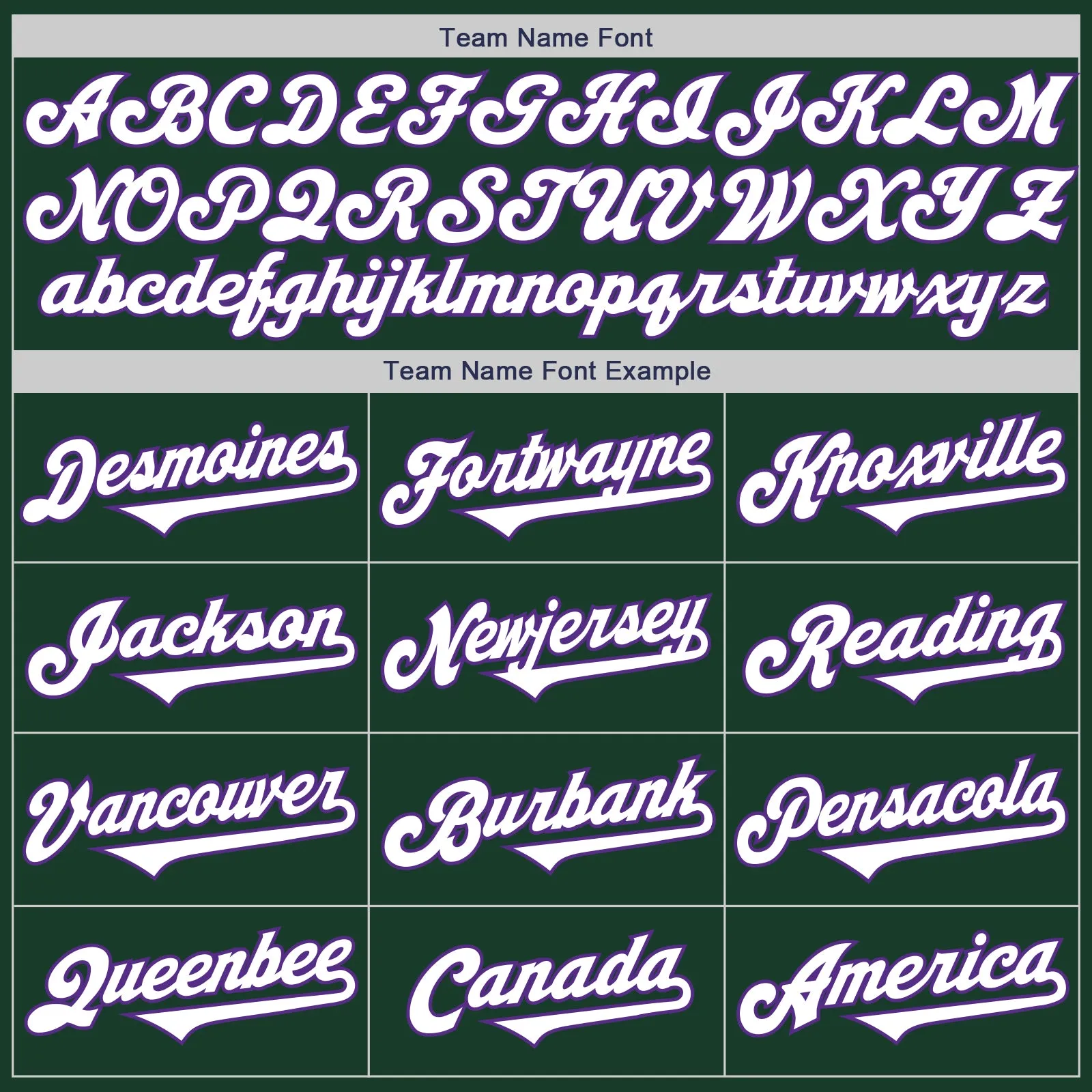 Custom Green White-Purple Authentic Two Tone Baseball Jersey