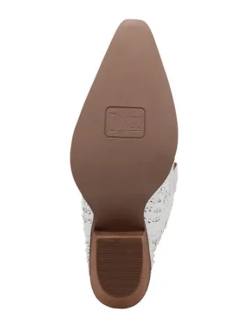 Dingo Honkytonk Honey Denim in White DI 162 Ladies Cowboy Boot