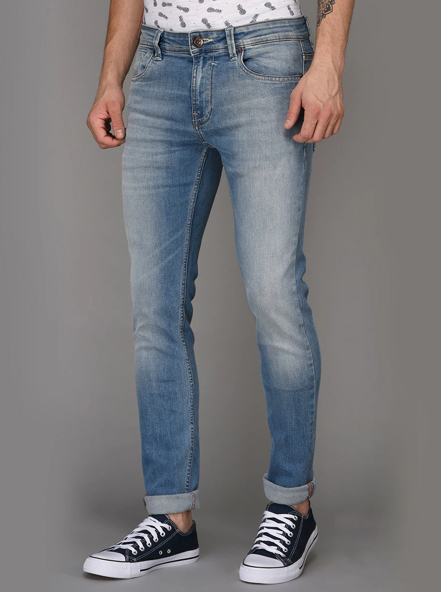 Greenfibre Celestial Blue Narrow Fit Jeans