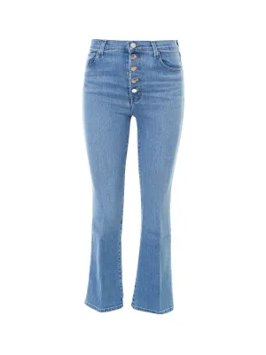 J Brand Flared Cropped Jeans