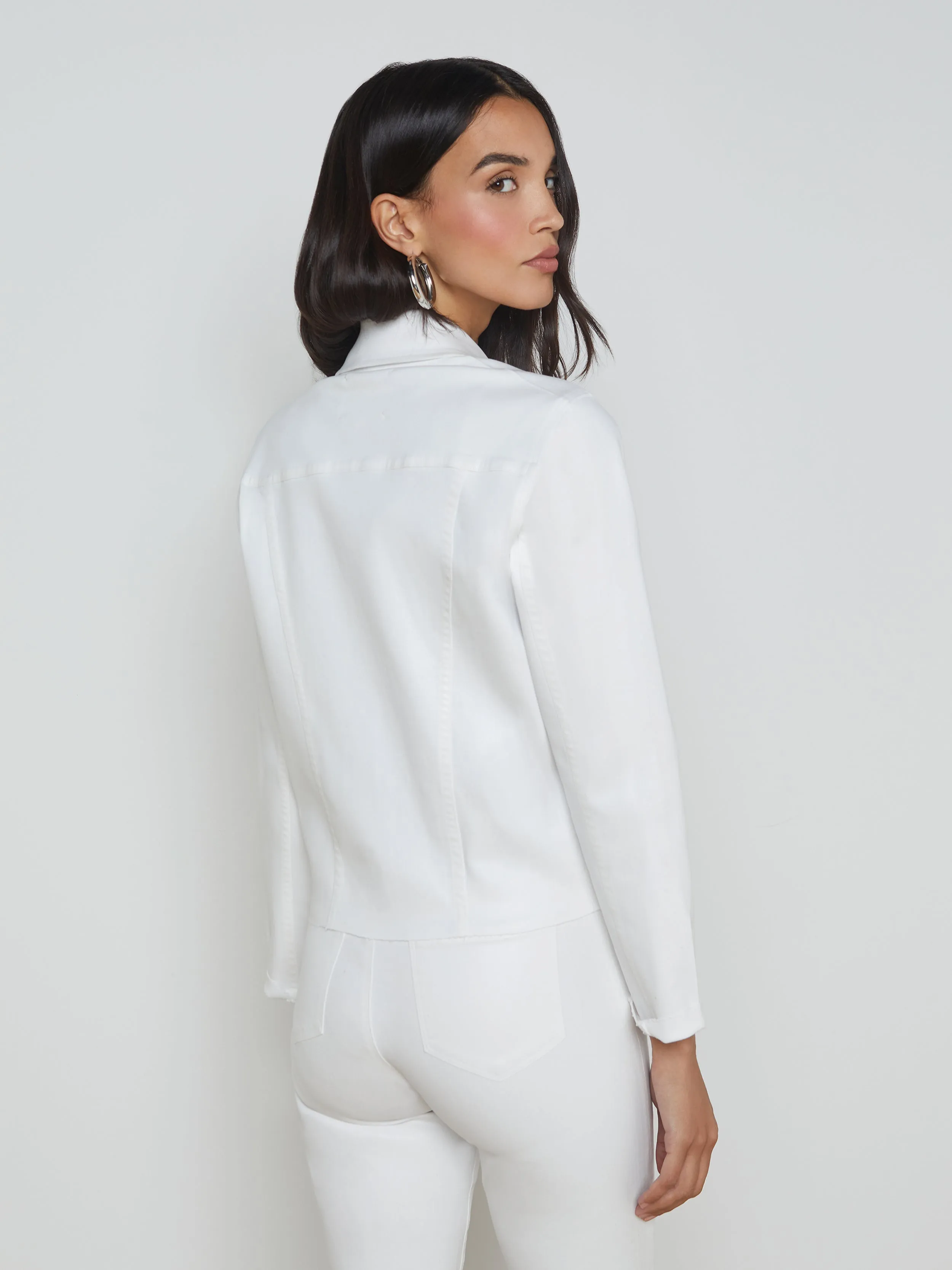 Janelle Coated Denim Jacket