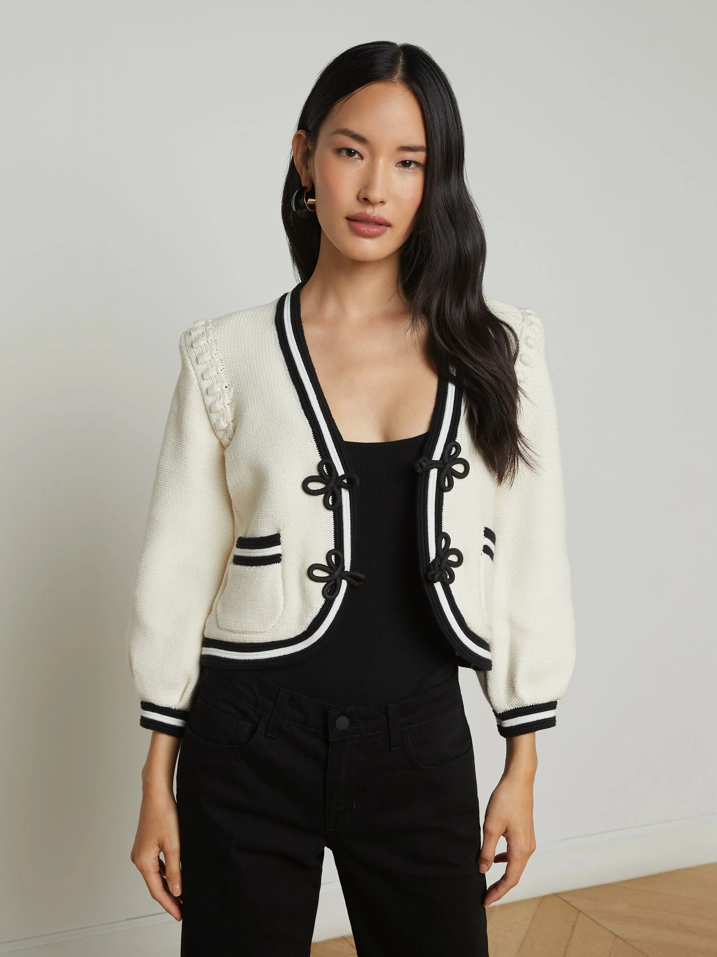 Kaito Cropped Cardigan