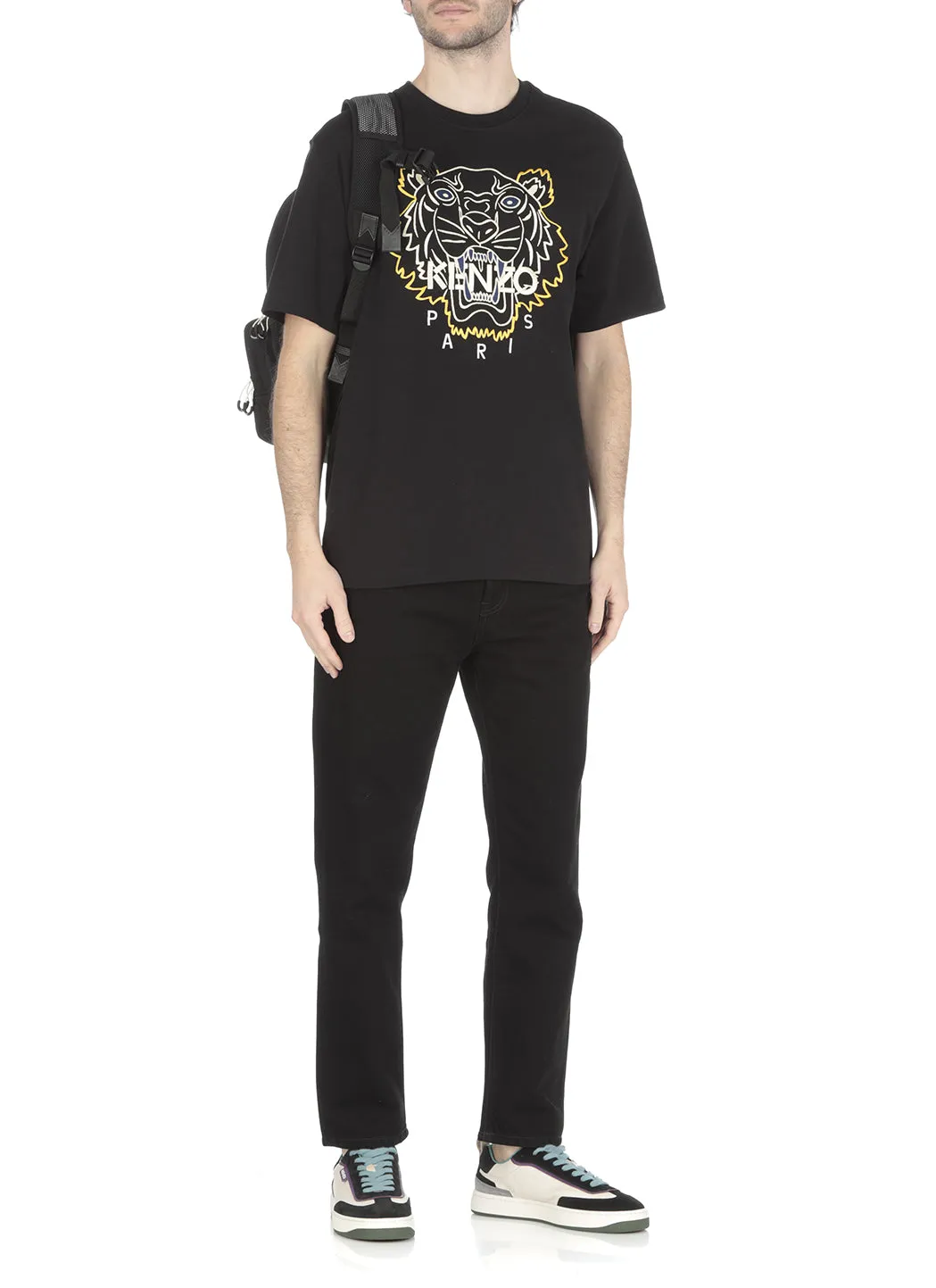 Kenzo Cropped Tapered Jeans