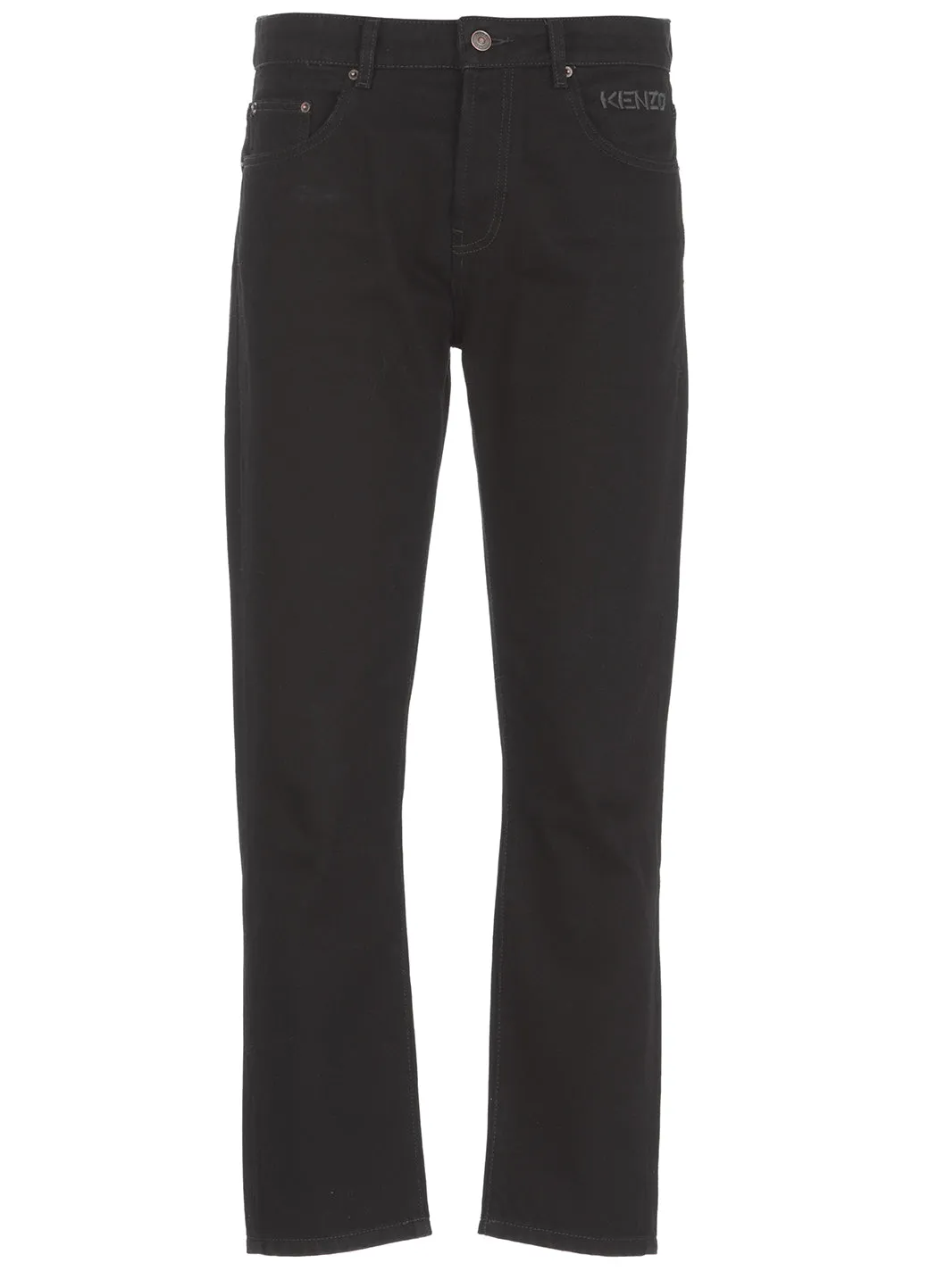 Kenzo Cropped Tapered Jeans