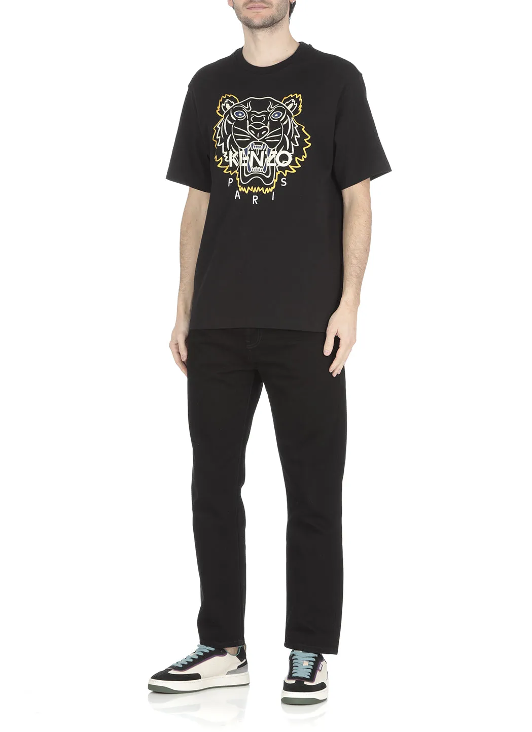 Kenzo Cropped Tapered Jeans