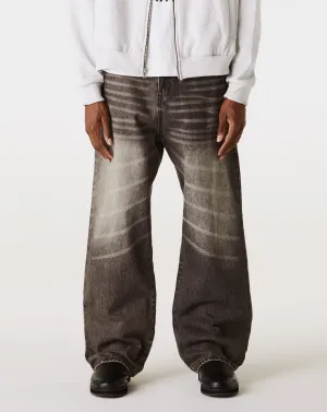 Lax Baggy Denim 'Whisker Wash'