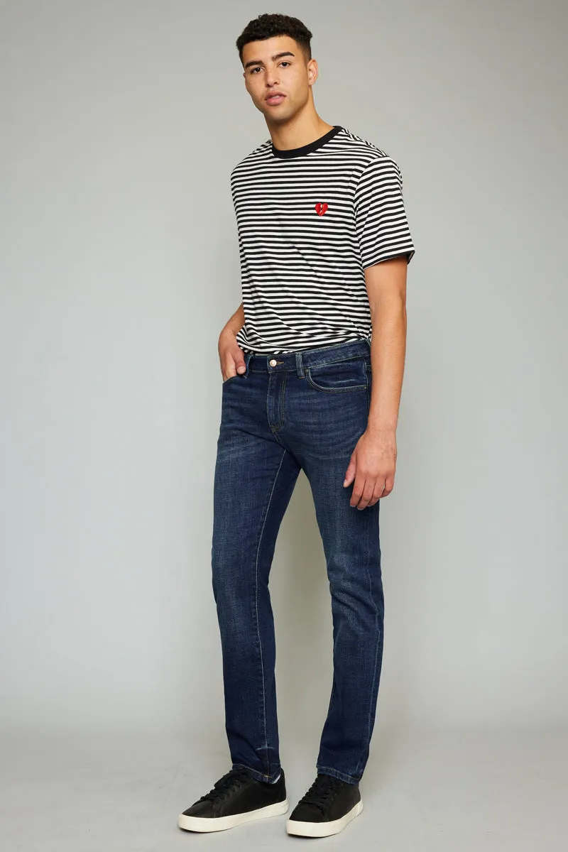 Liam Medium Wash Slim Straight - Men