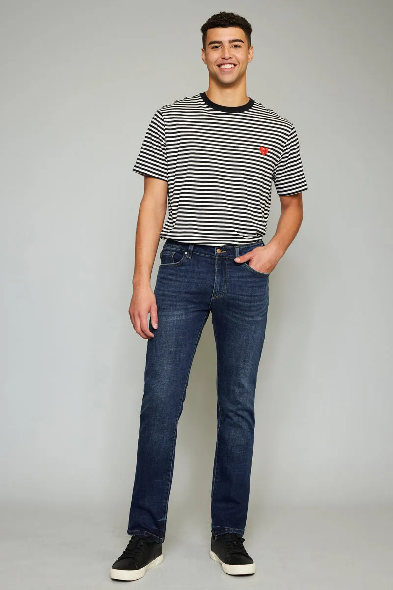 Liam Medium Wash Slim Straight - Men