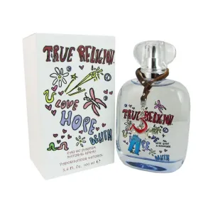 LOVE HOPE DENIM by True Religion 3.3 / 3.4 oz EDP Perfume for Women NIB