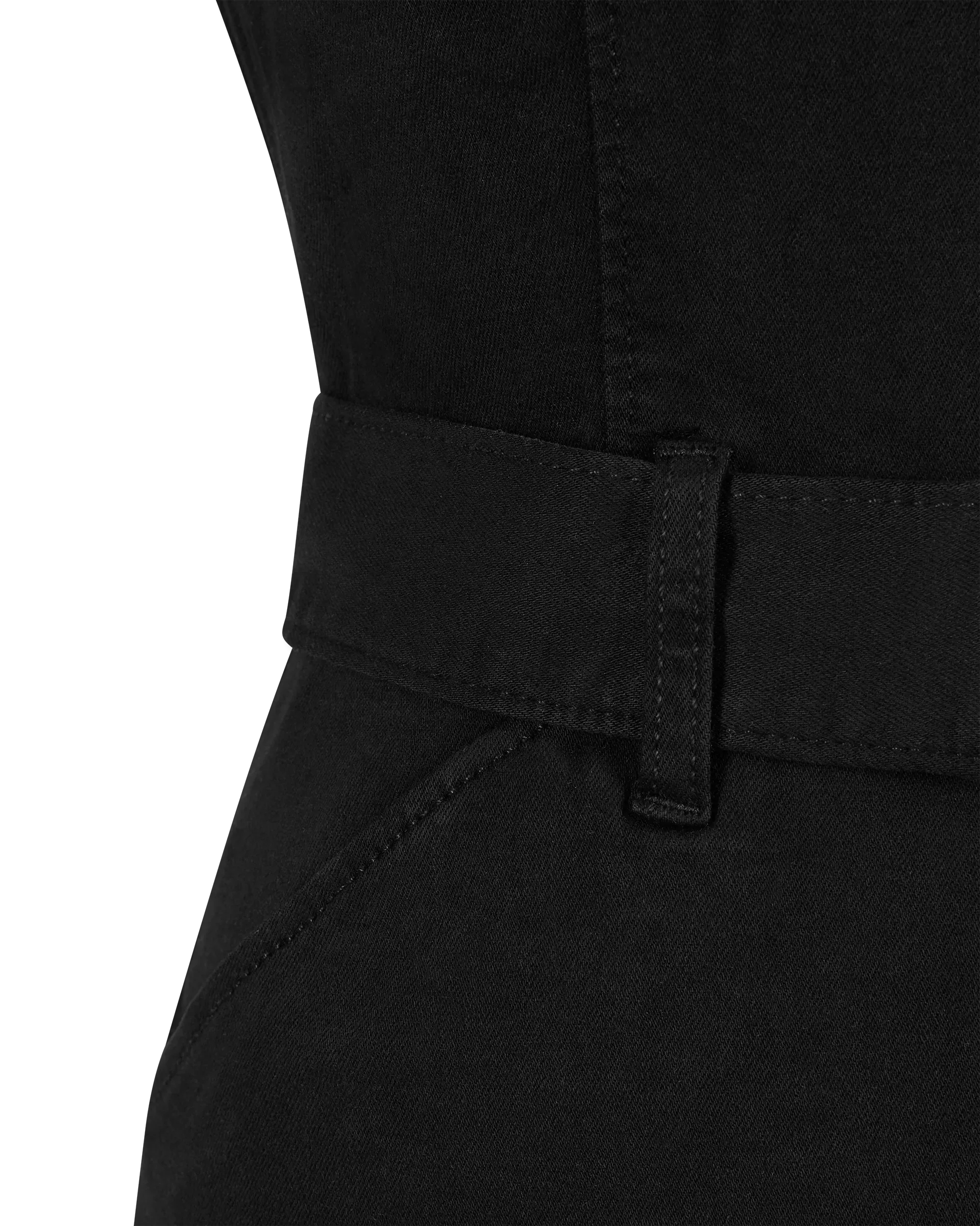 Manhattan Halter Denim Jumpsuit