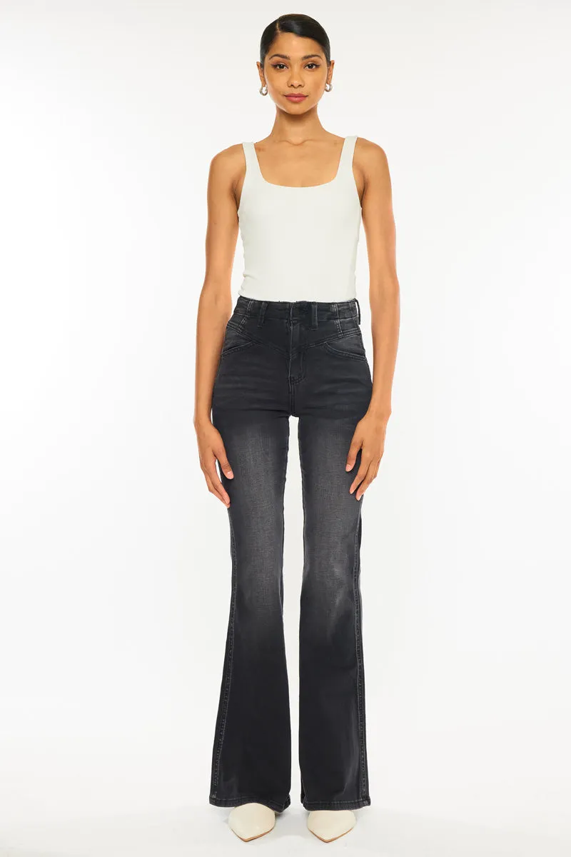 Marcy Ultra High Rise Flare Jeans