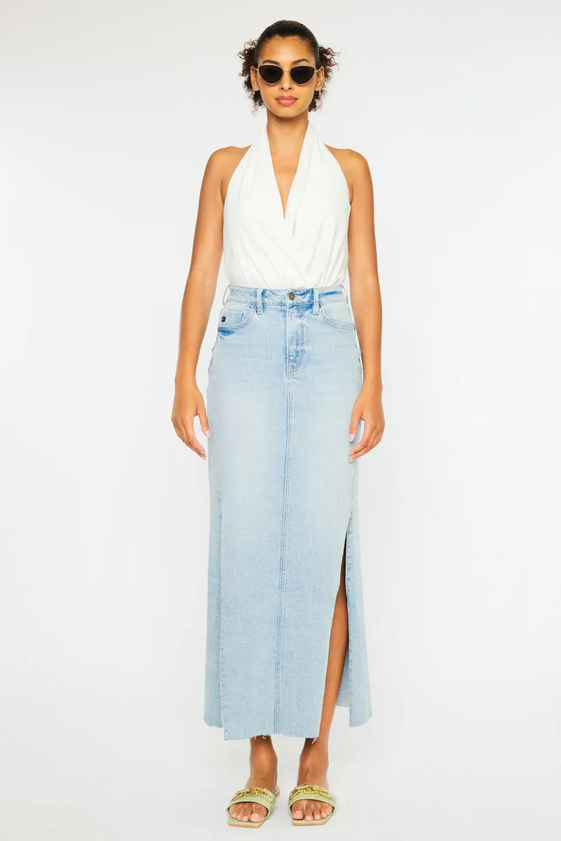 Melinda  Maxi Denim Skirt