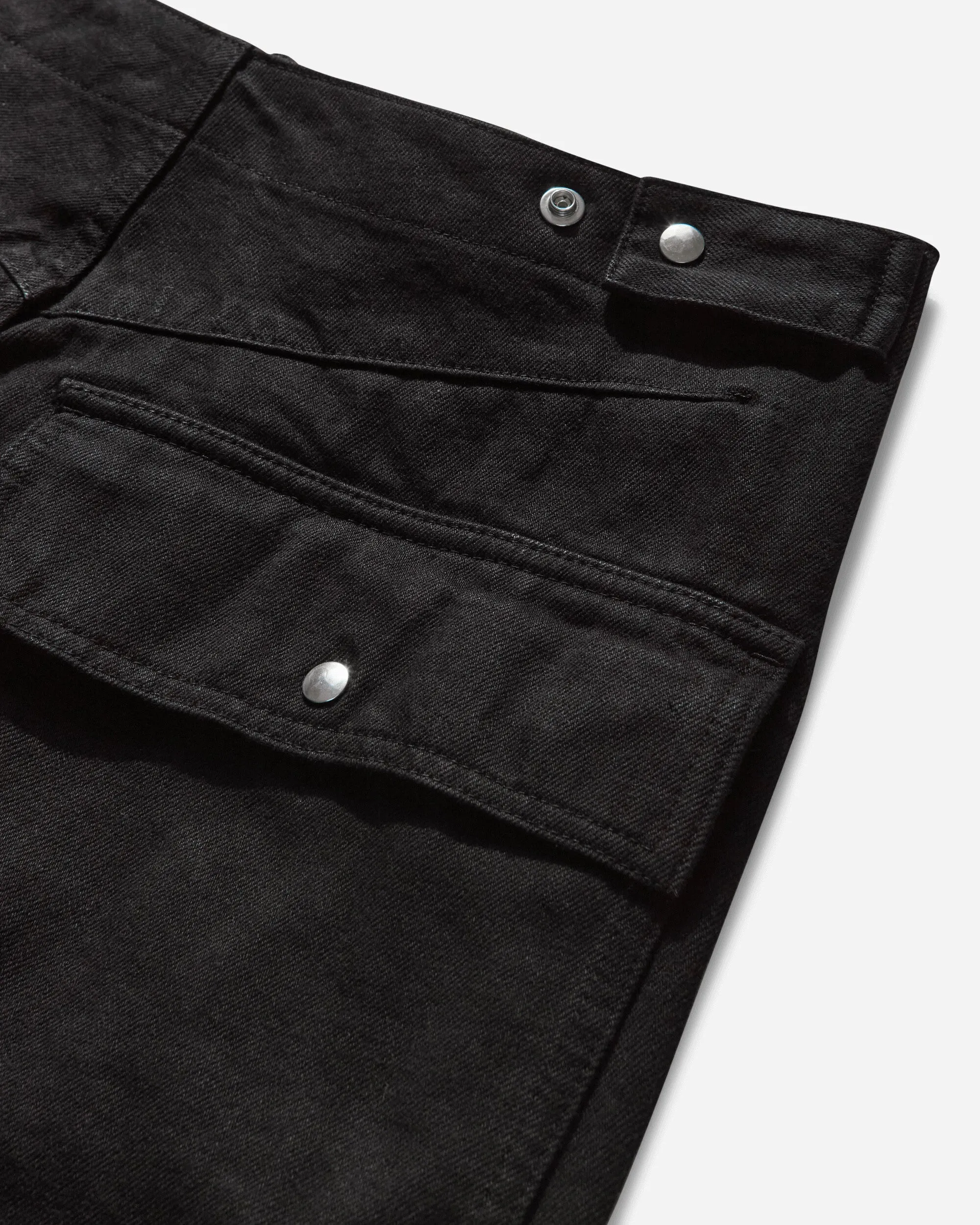 Men's Hook Denim Trousers Black