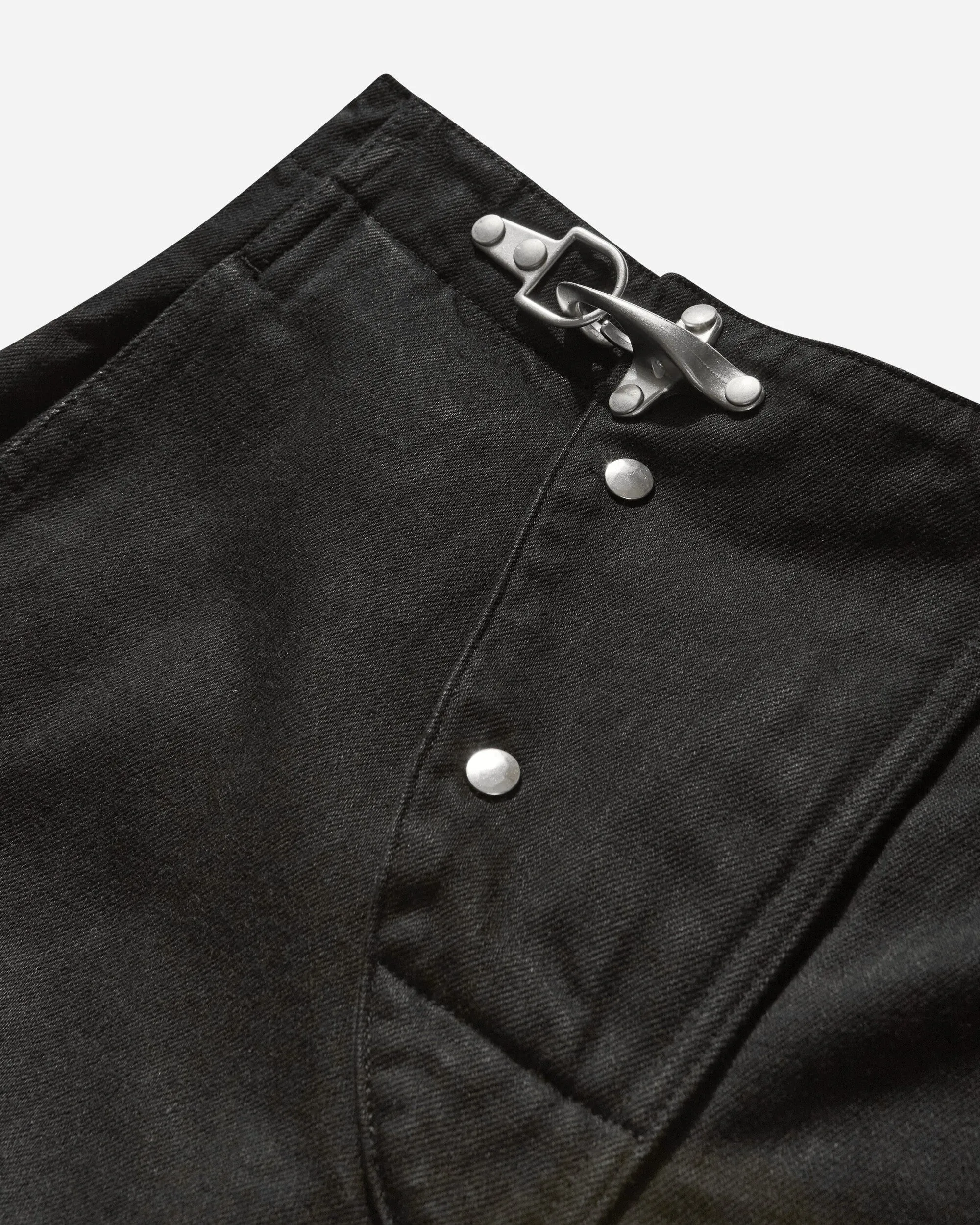 Men's Hook Denim Trousers Black