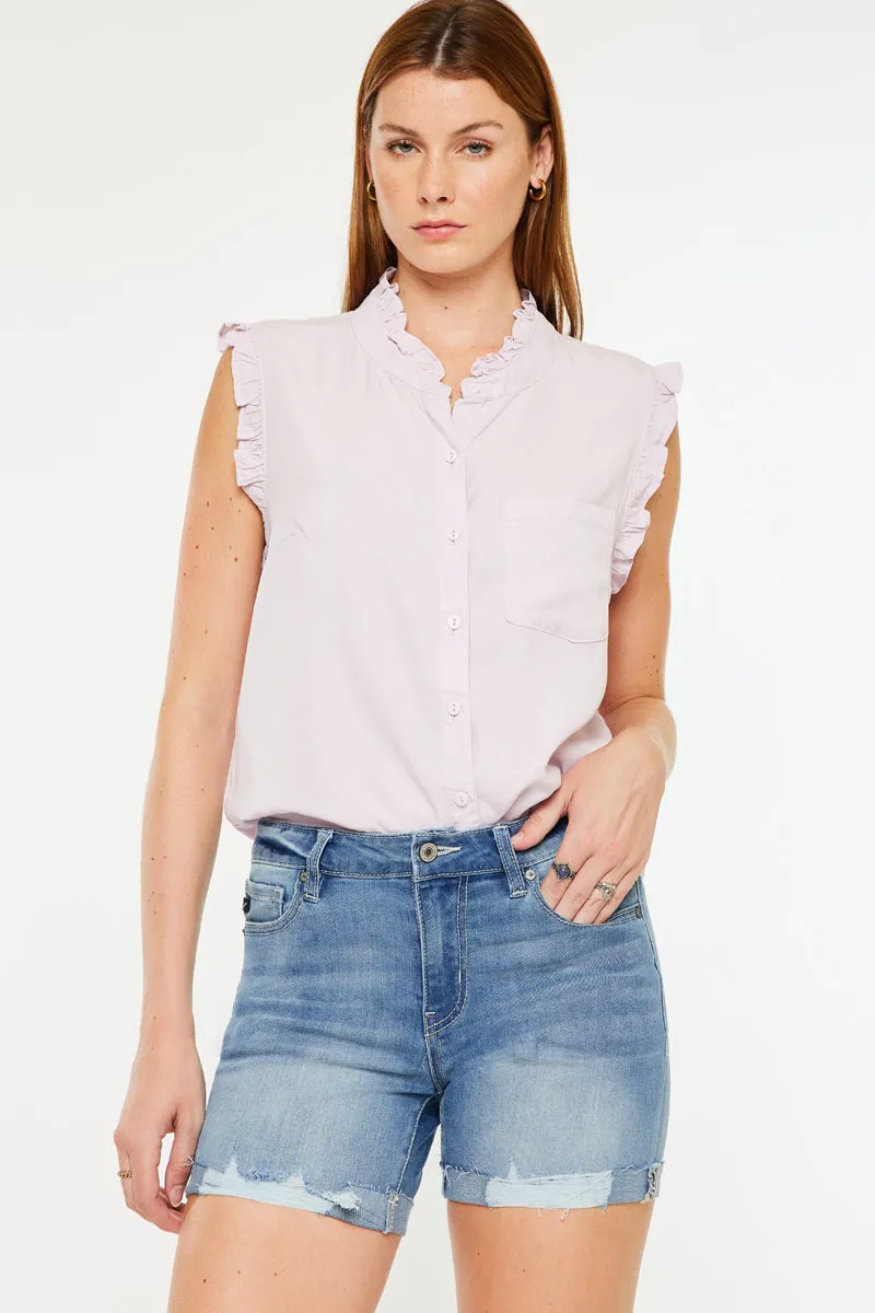 Mina Essentials Mid Rise Shorts