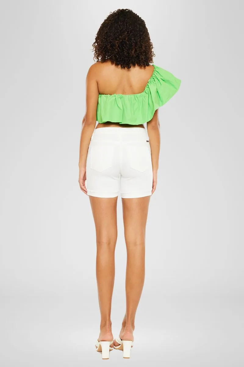 Mina Essentials Mid Rise Shorts