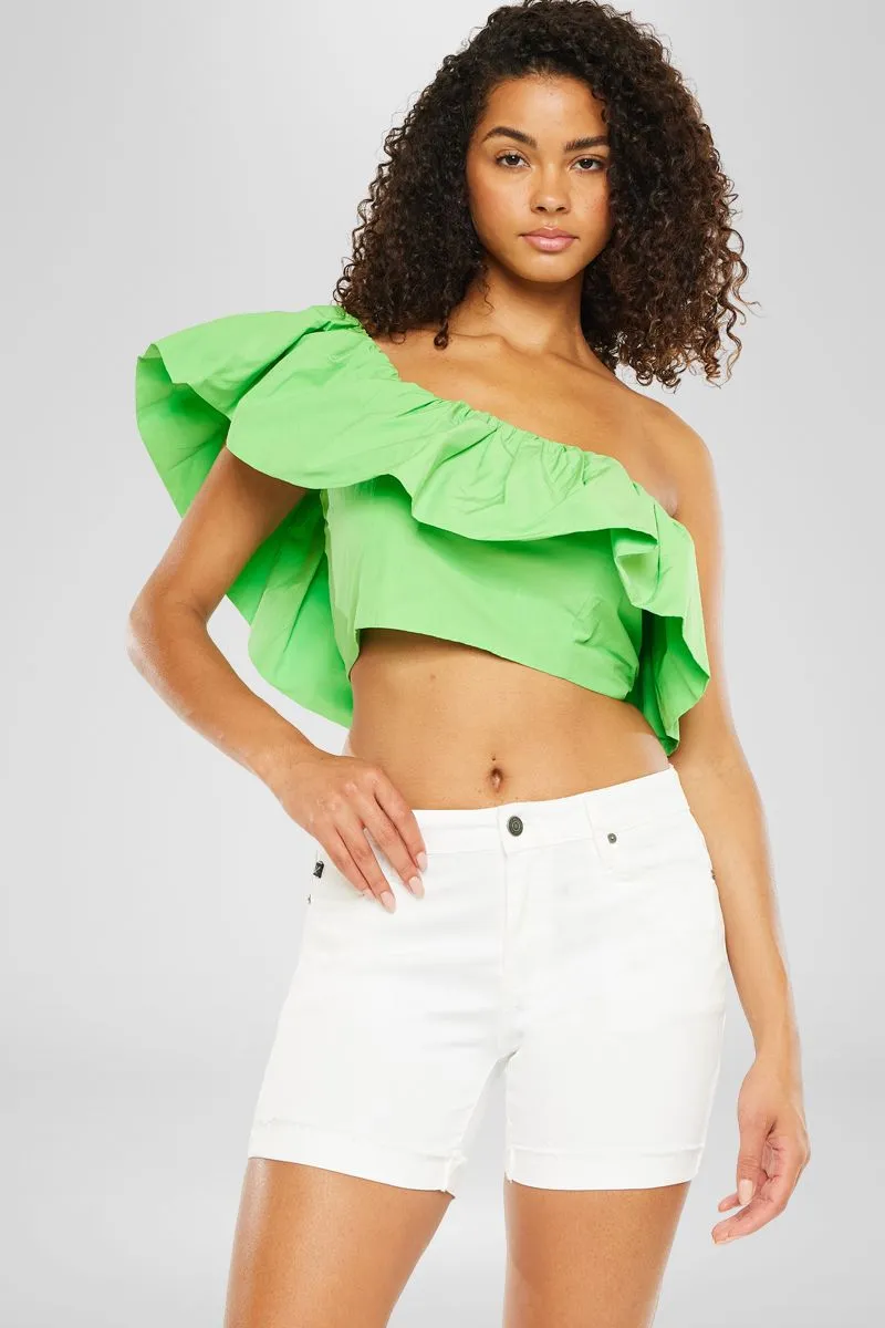 Mina Essentials Mid Rise Shorts