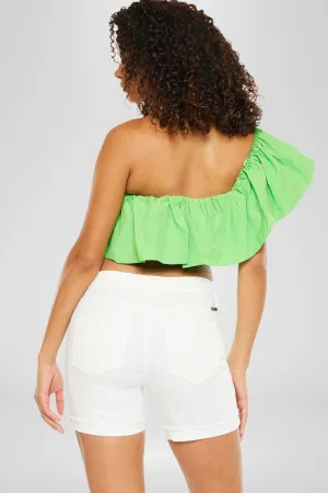 Mina Essentials Mid Rise Shorts