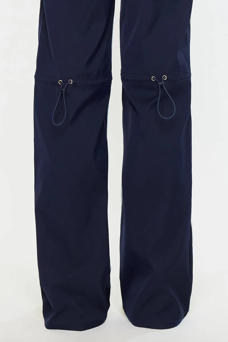 Miranda High Rise Pull On Wide Leg Jeans