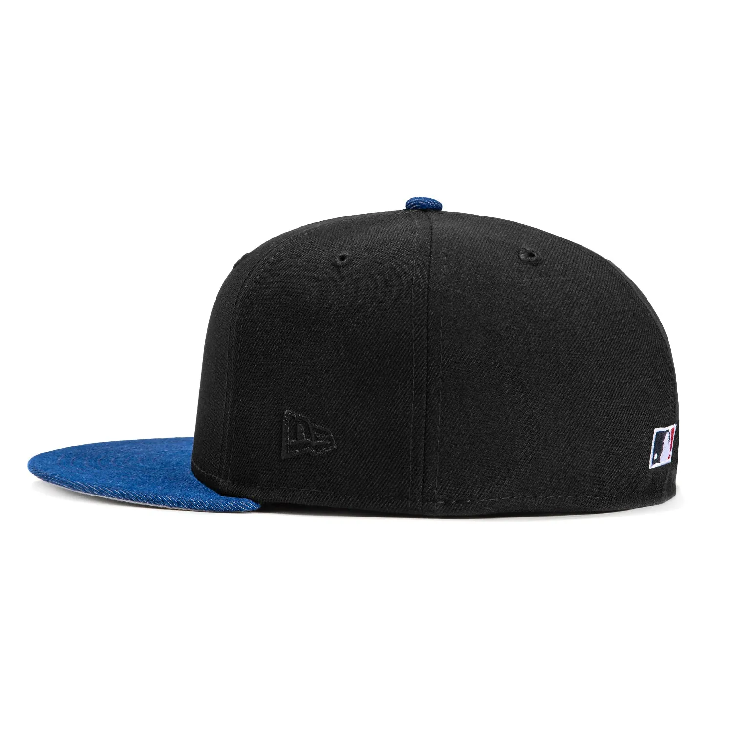 New Era 59Fifty Denim Pack Houston Astros 35th Anniversary Patch Hat - Black. Denim Royal