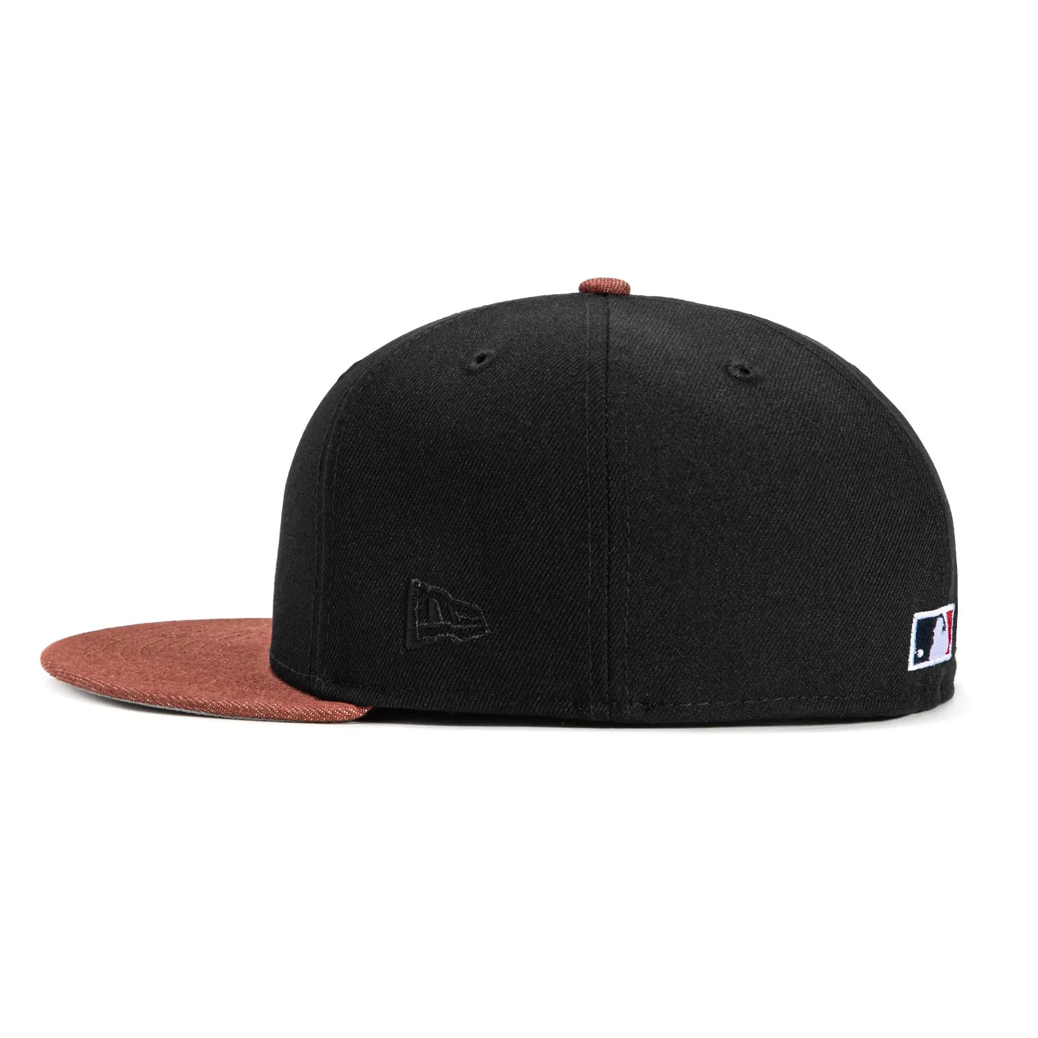 New Era 59Fifty Denim Pack St Louis Cardinals Inaugural Season Patch Hat - Black. Denim Cardinal