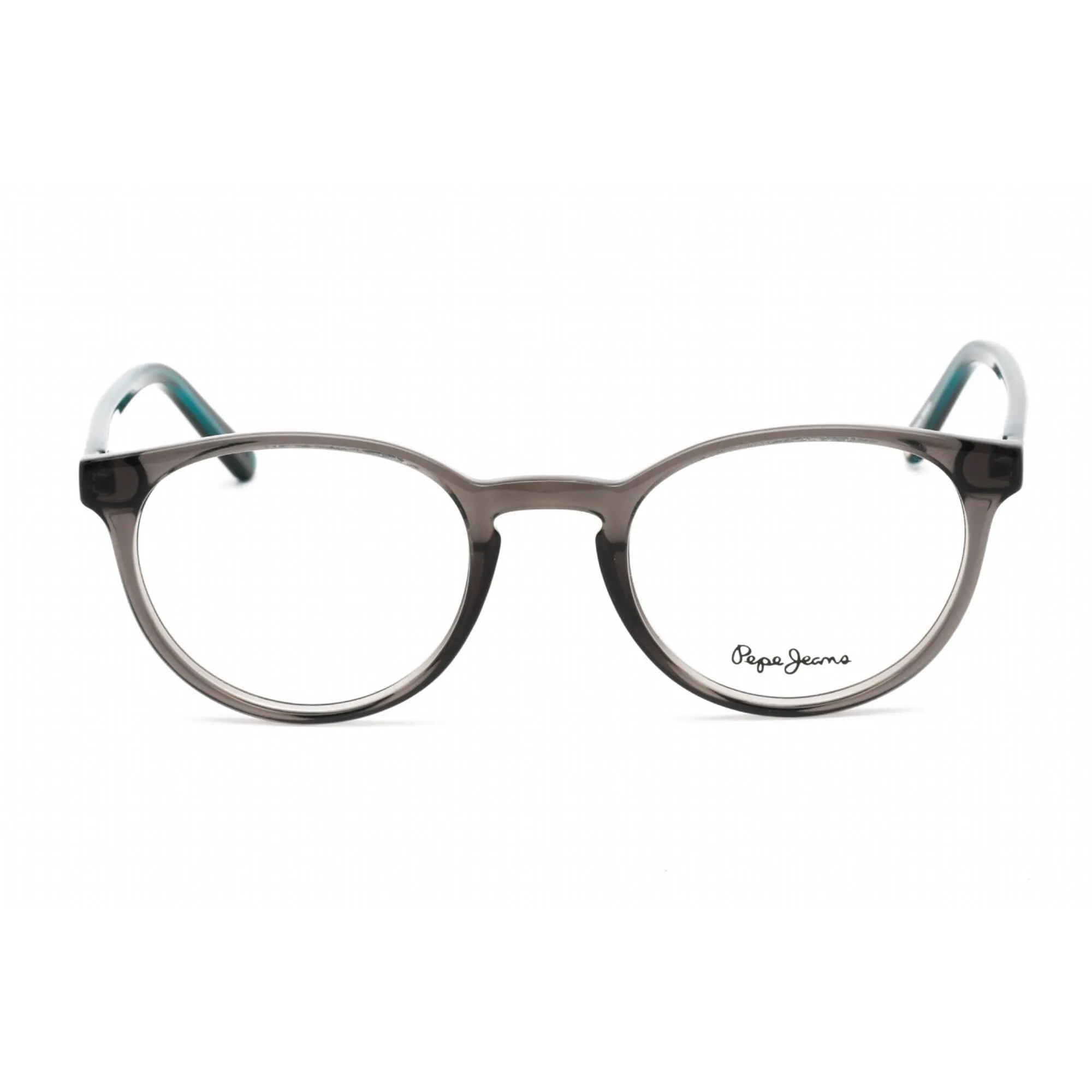 Pepe Jeans Women's Eyeglasses - Clear Lens Grey Plastic Round Shape Frame | PJ3428 C3