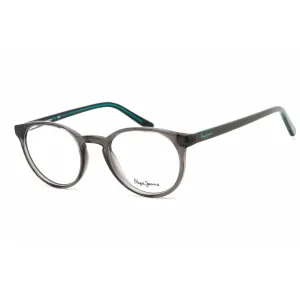 Pepe Jeans Women's Eyeglasses - Clear Lens Grey Plastic Round Shape Frame | PJ3428 C3