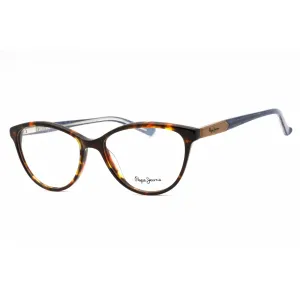 Pepe Jeans Women's Eyeglasses - Tortoise Plastic Cat Eye Full Rim Frame | PJ3190 C2