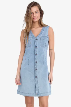Rikka Light Blue Denim Dress
