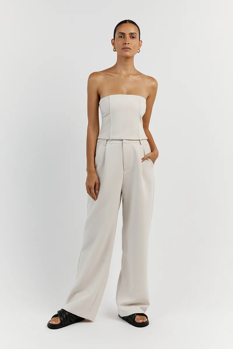 ROWAN BONE CORSET TOP
