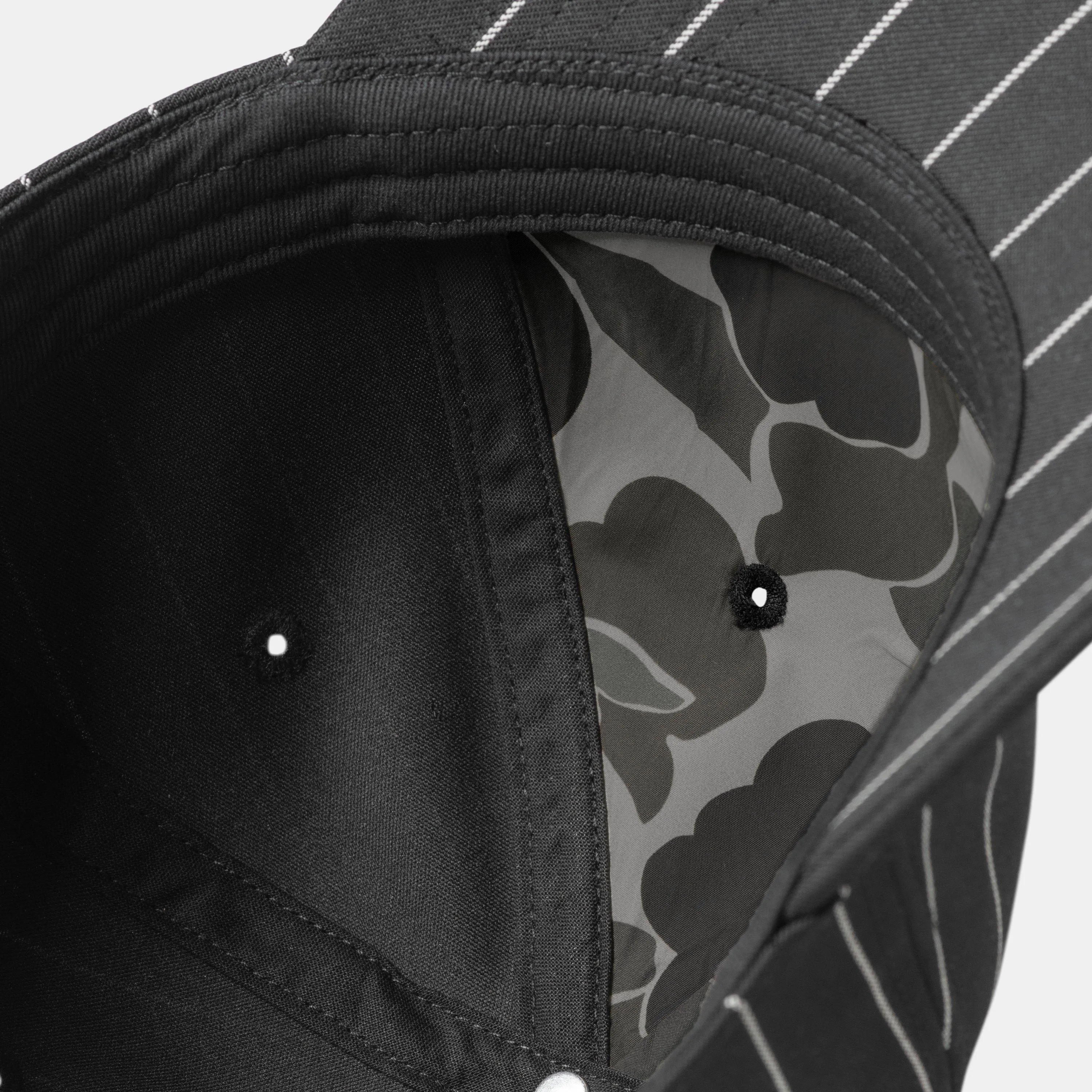 Seaton Cap | Black / Wax Seaton Stripe