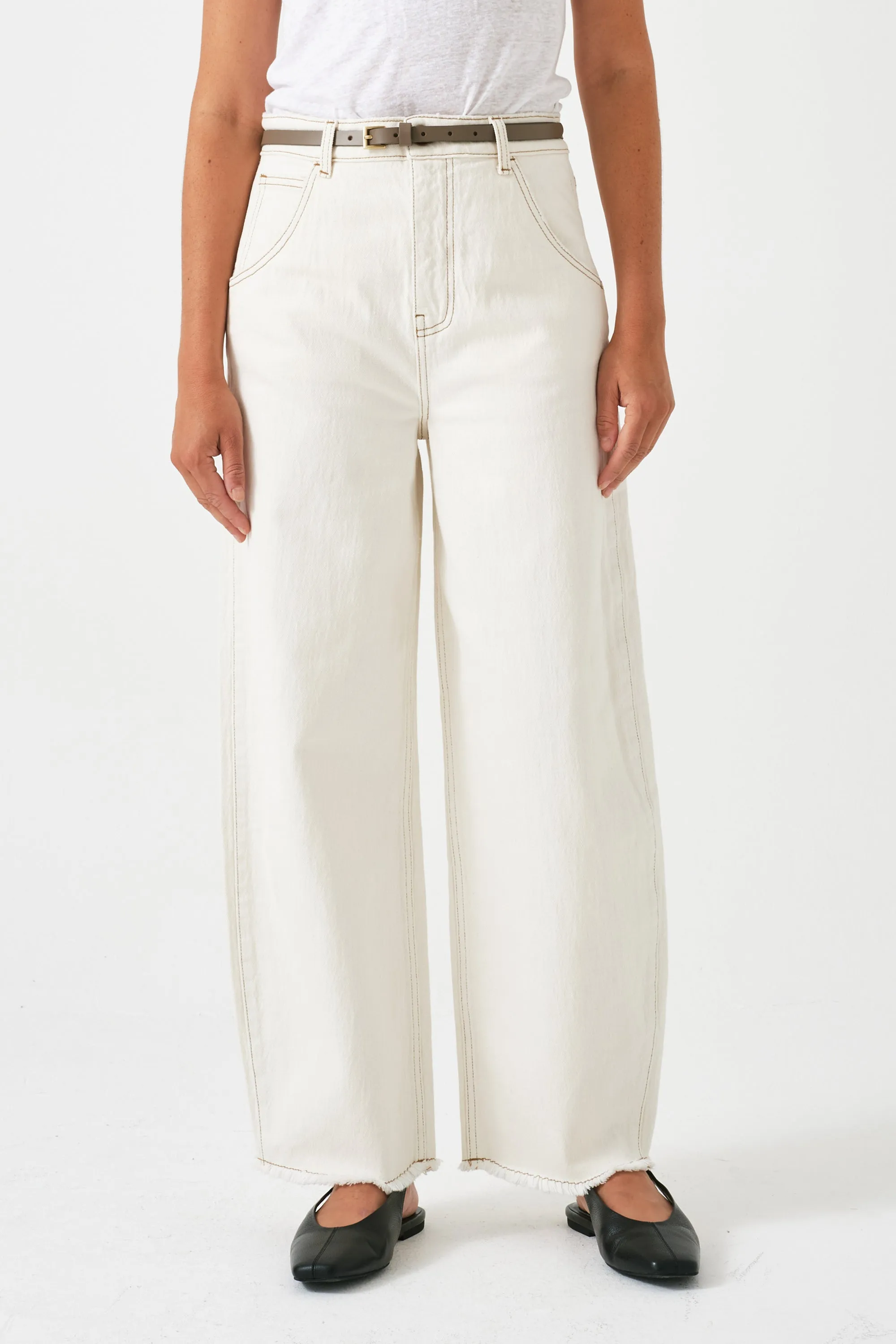 Seventy   Mochi Bo Jean in Ecru