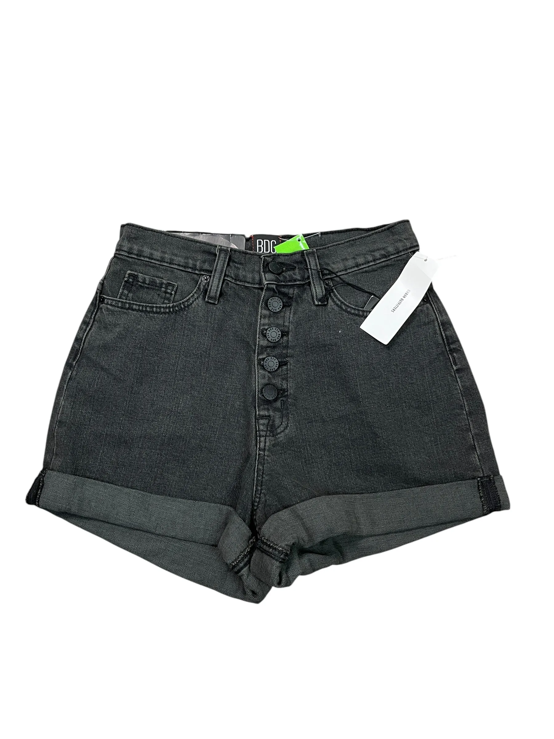 Shorts By Bdg In Black Denim, Size:S