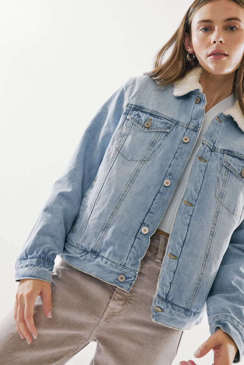 Sonny Sherpa Trucker Jacket