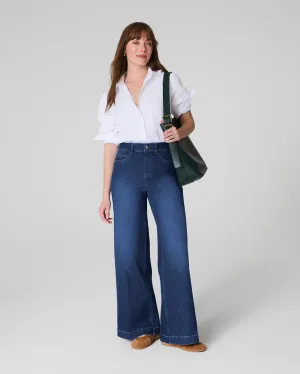 SPANXshape™ EveryWear Wide Leg Jeans, Authentic Blue